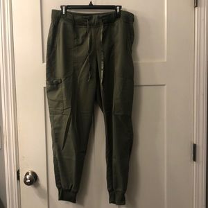 2 pair Medcouture jogger scrub pants